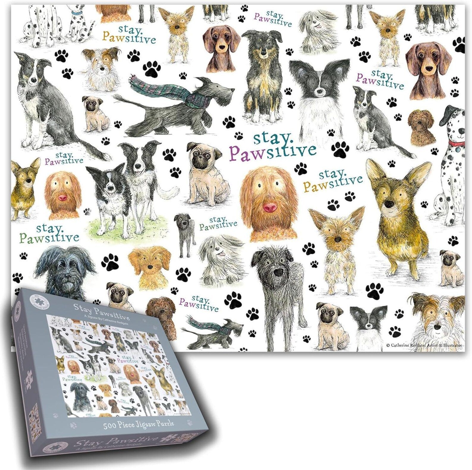 Stay Pawsitive Puzzle