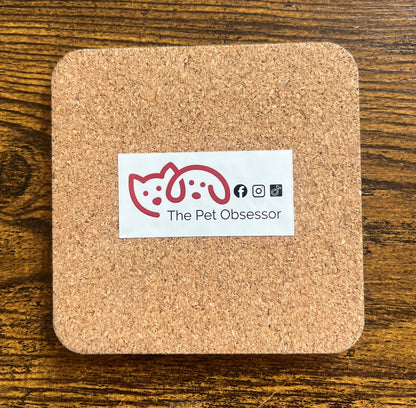 "Not peopling today, Dogging instead" coaster