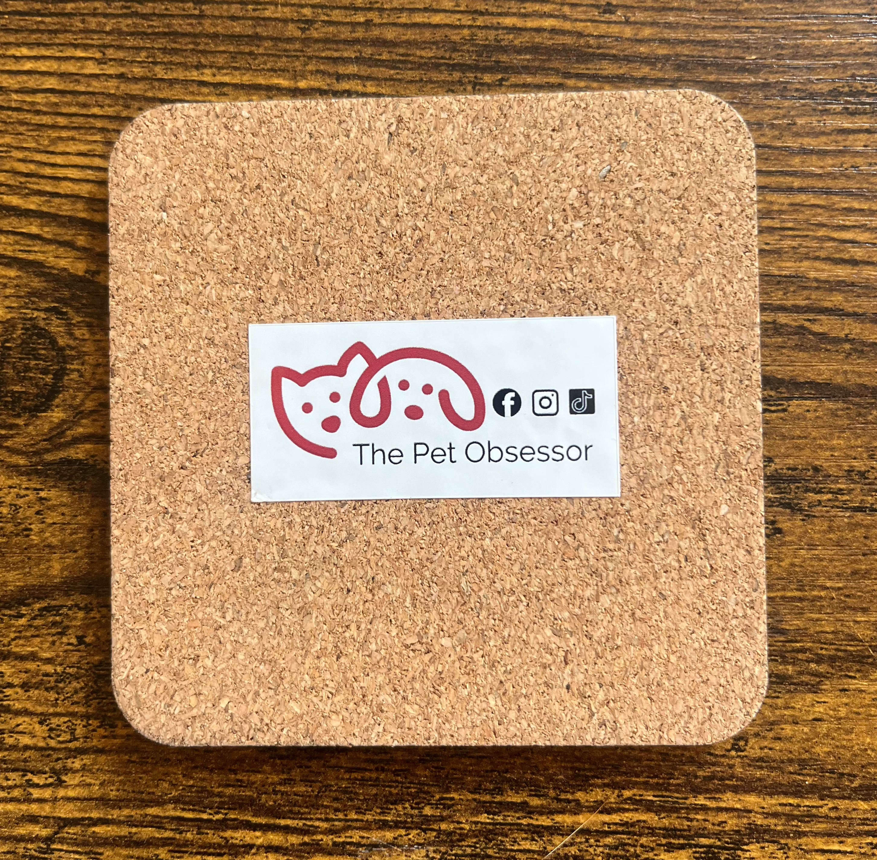 "Drink Quick" Coaster