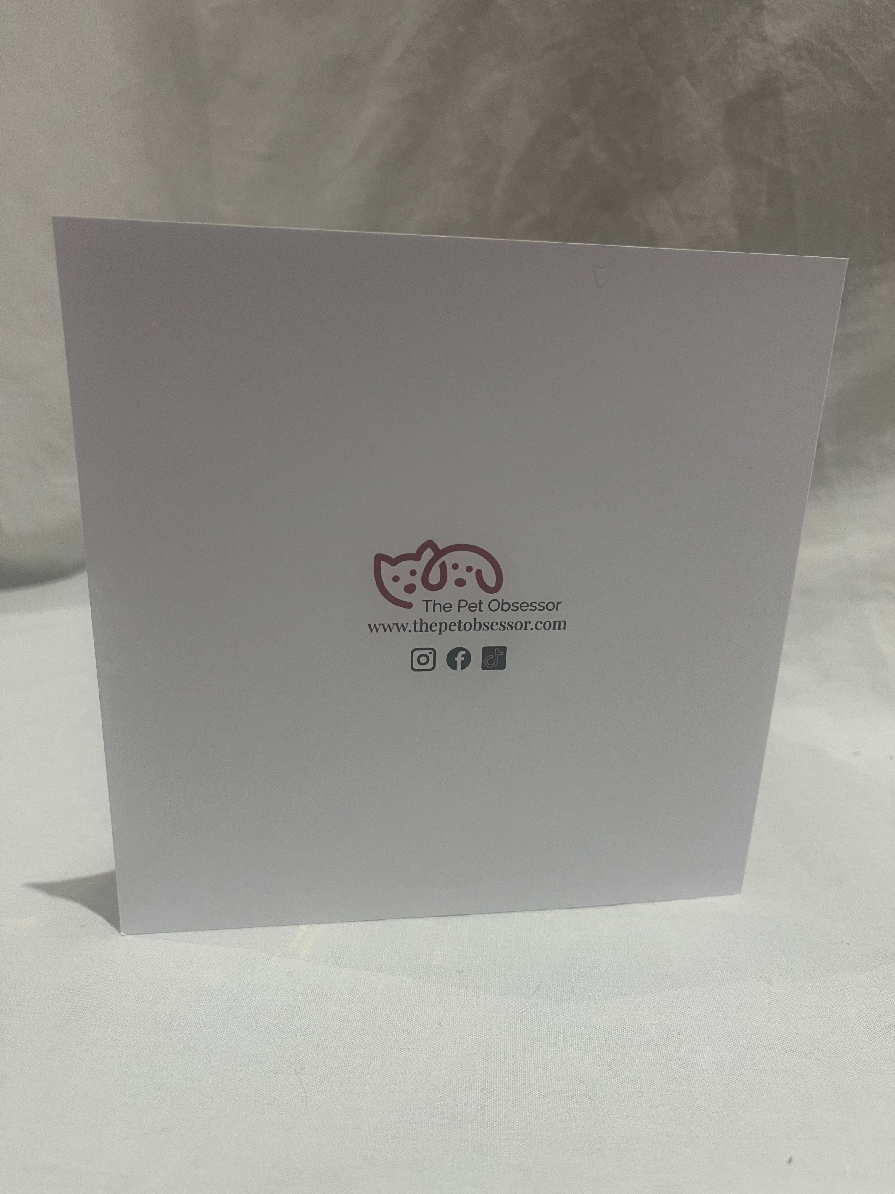 "One year more hungover" greetings card