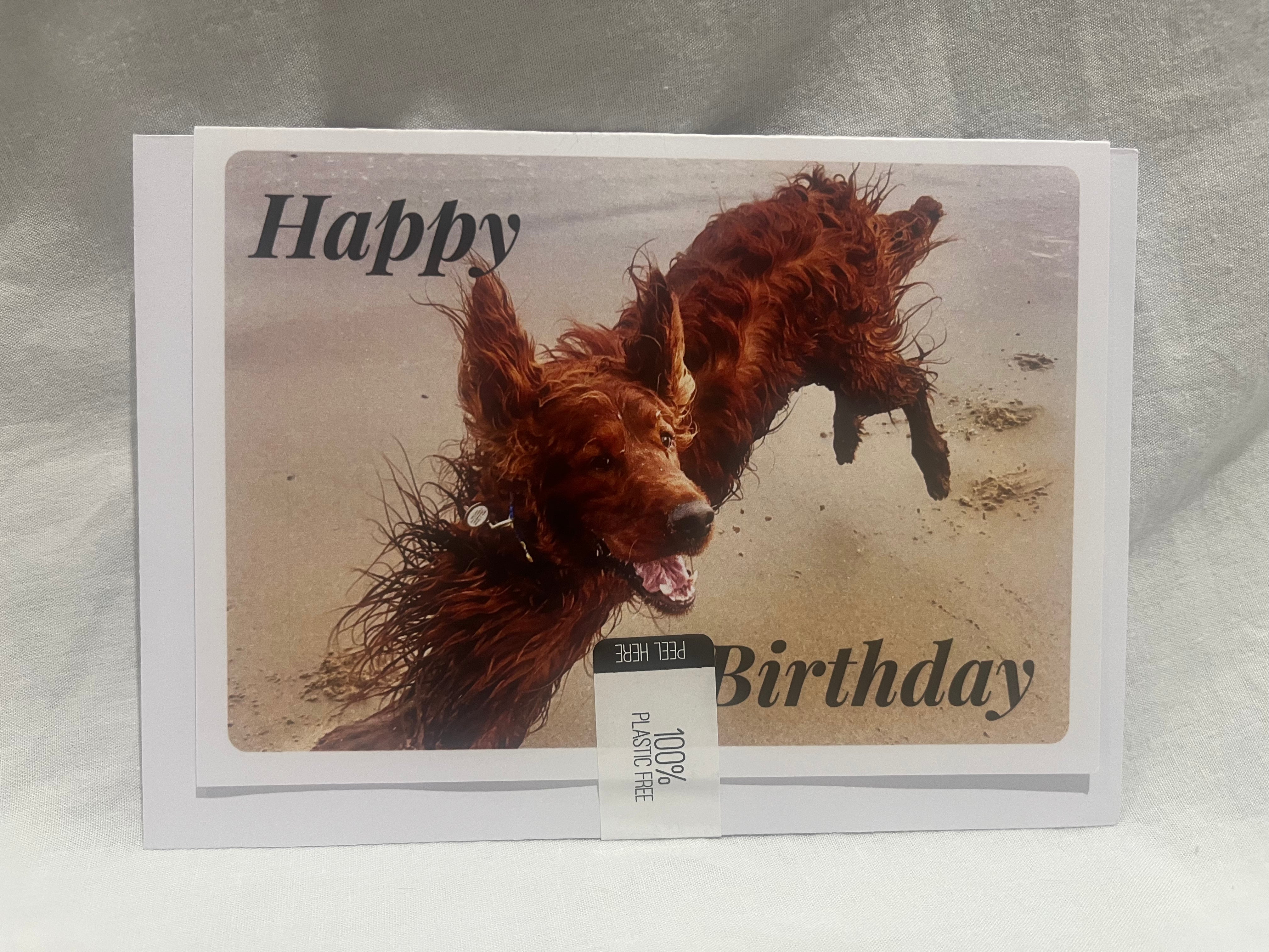 "Happy Birthday" Greeting Card