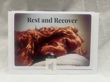 Rest and Recovery Greetings Card