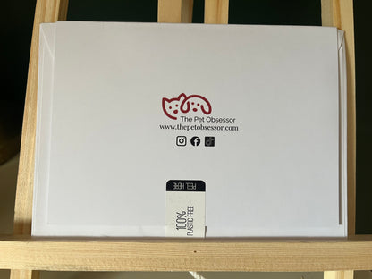 Irish Setter Christmas Card