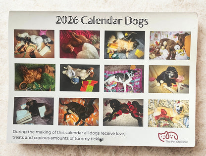 2026 "Calendar Dogs" for Sue Ryder